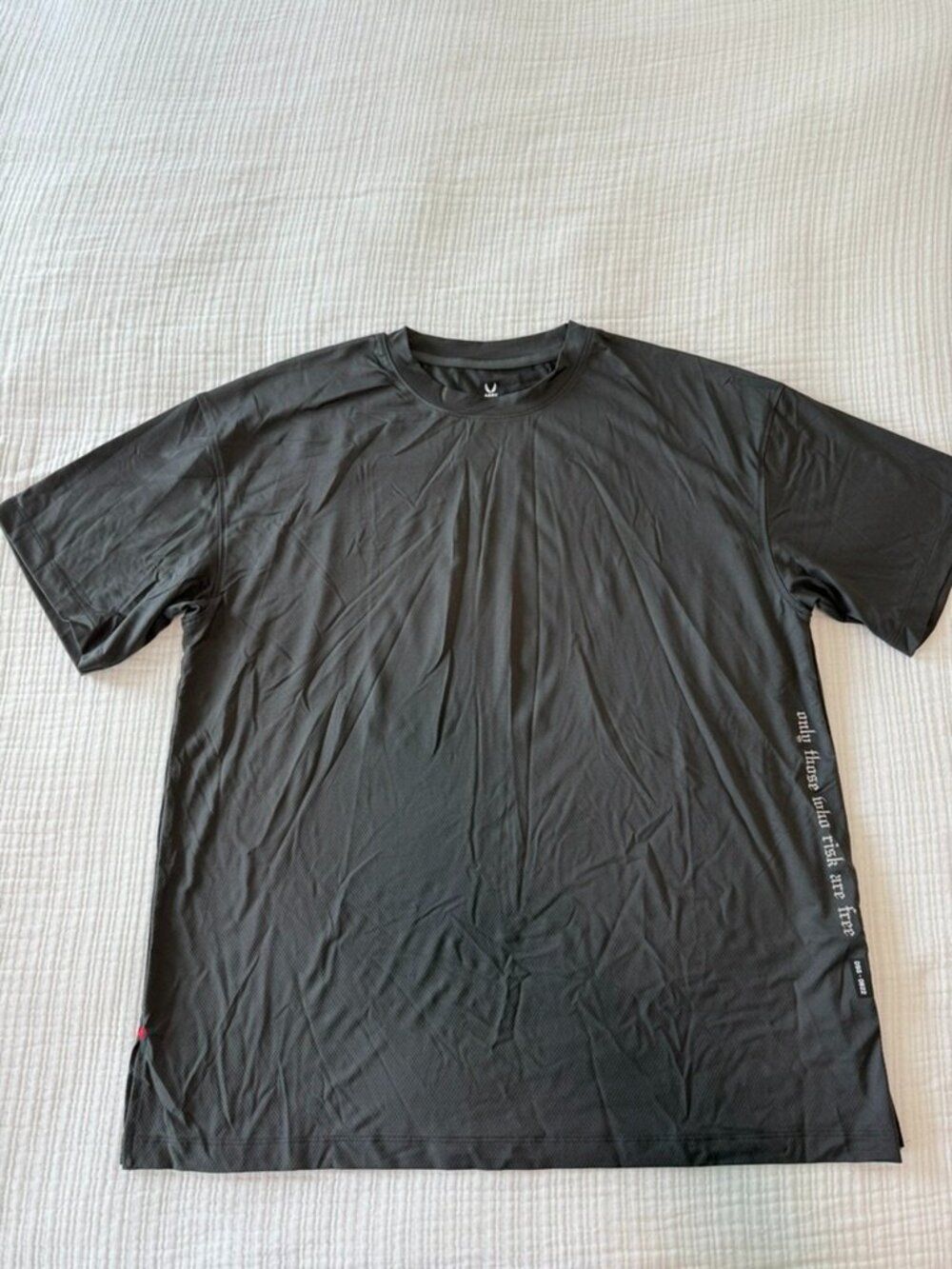 ASRV Silver-Lite 2.0 Oversized Training Tee Black Men's M DSG-0822